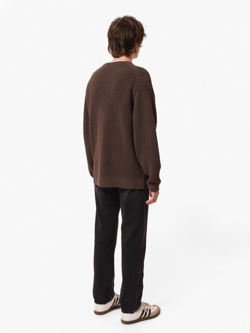 Kent Pineapple Cardigan Brownmelange 3