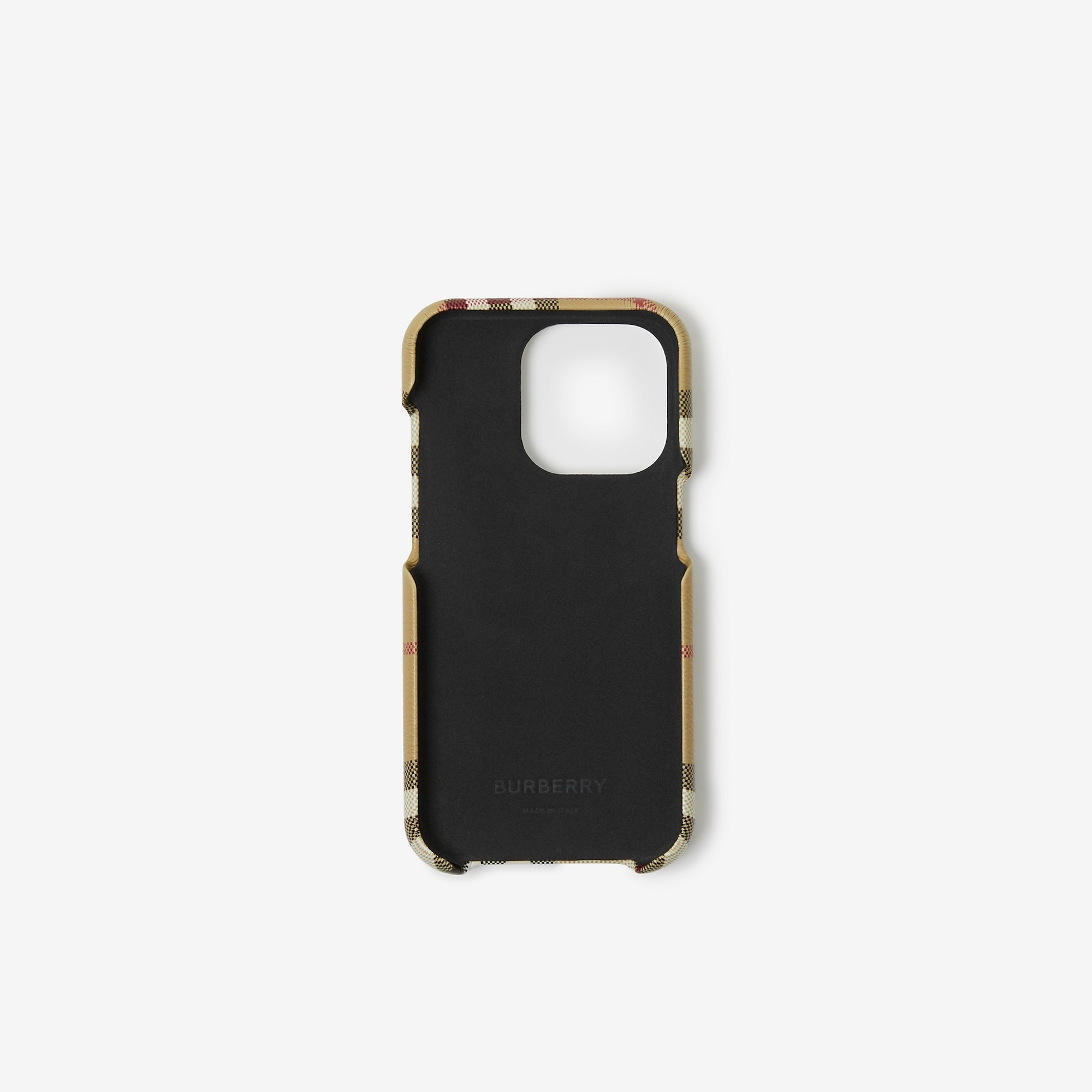 Check and Leather iPhone 14 Pro Case - 2