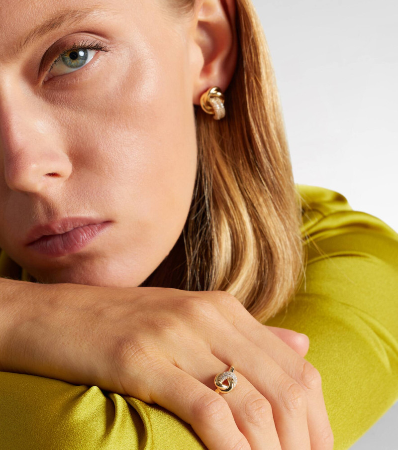 STONE AND STRAND 14kt gold ring with diamonds outlook