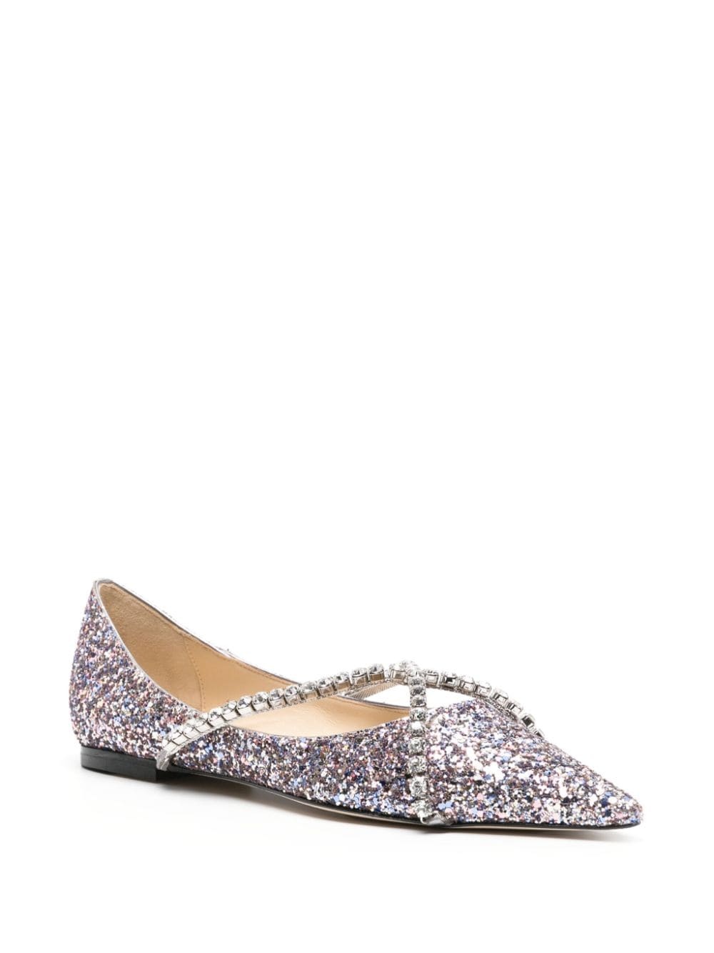 Genevi glittery ballerina shoes - 2