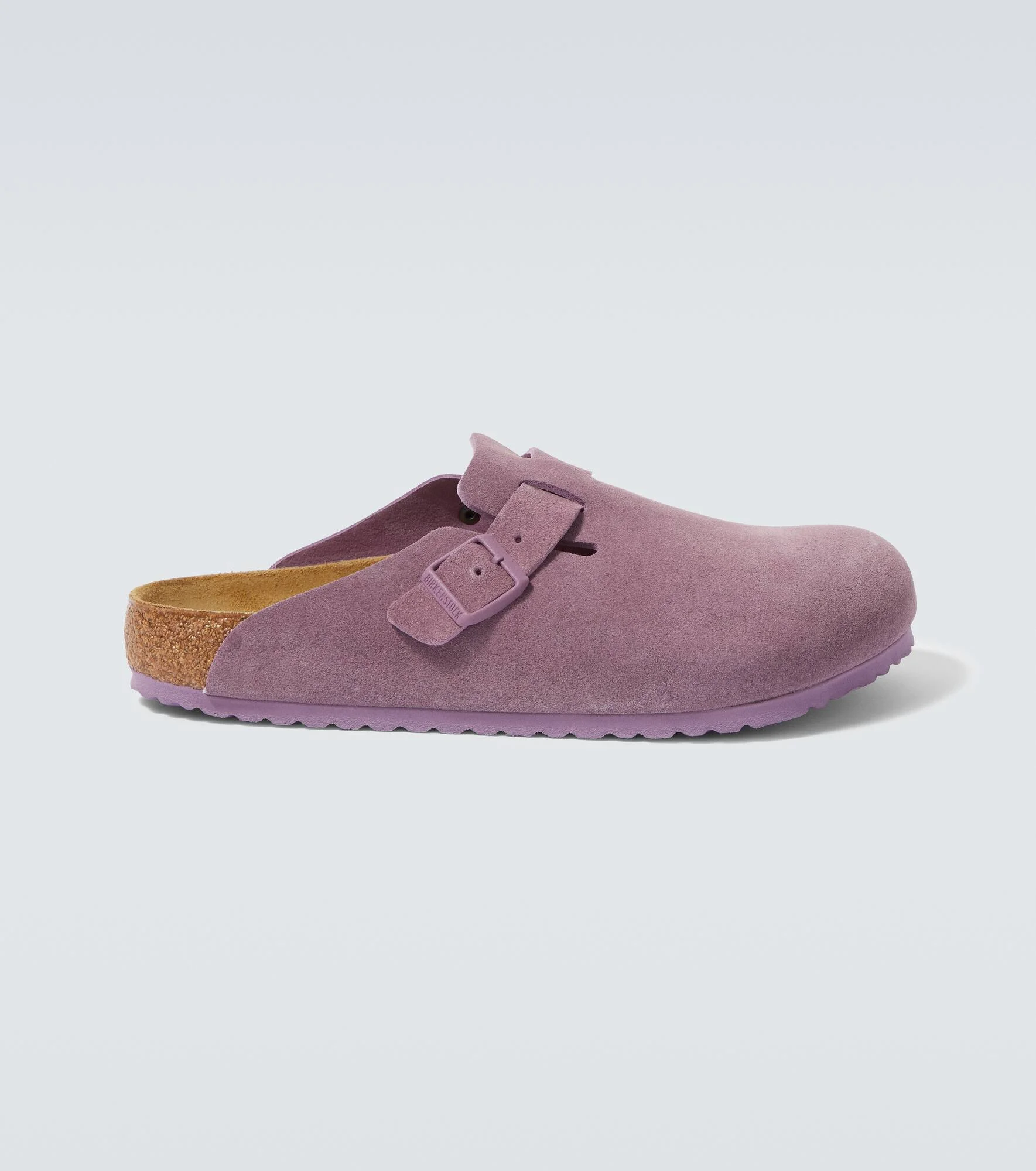 Boston suede clogs - 1