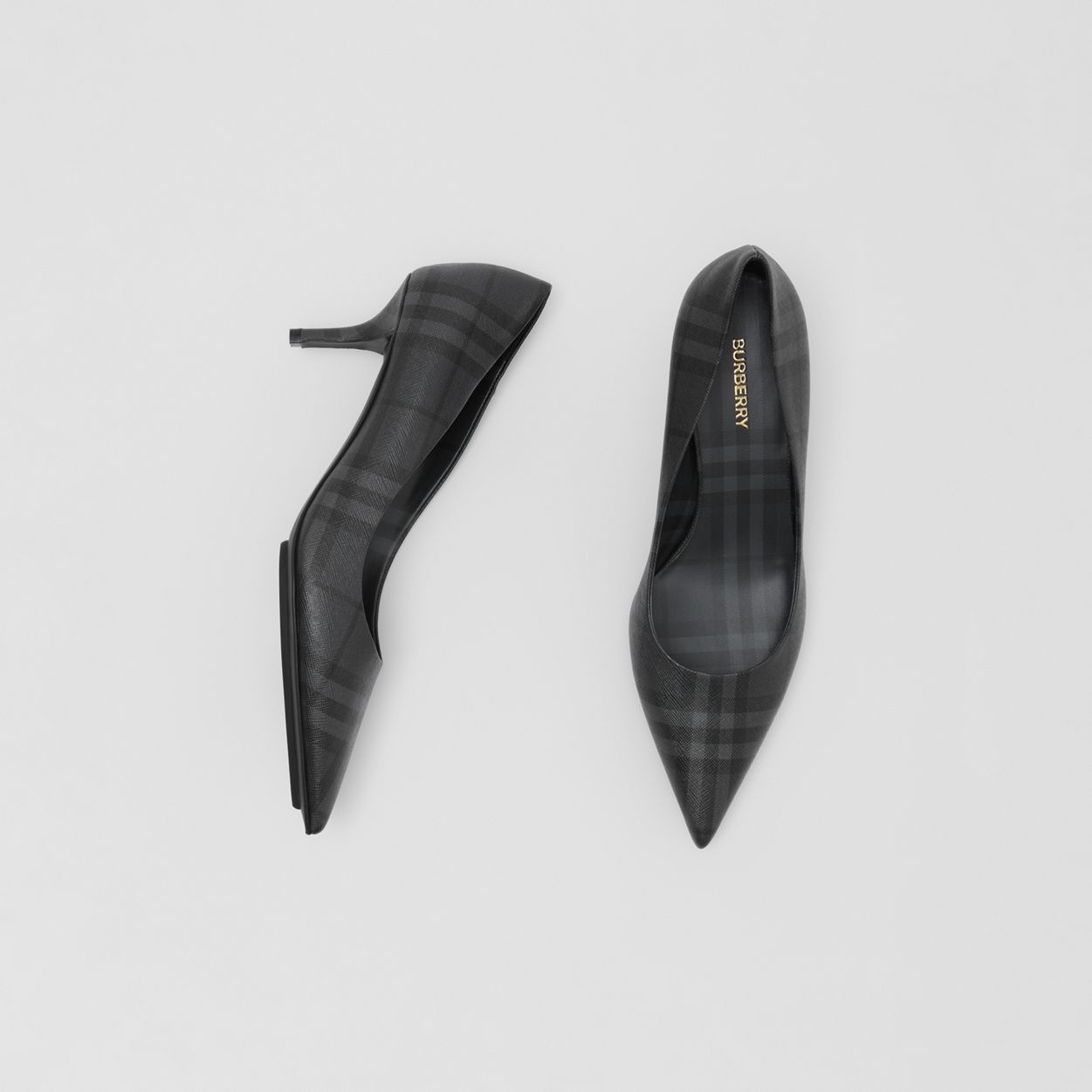 Check Point-toe Pumps - 6