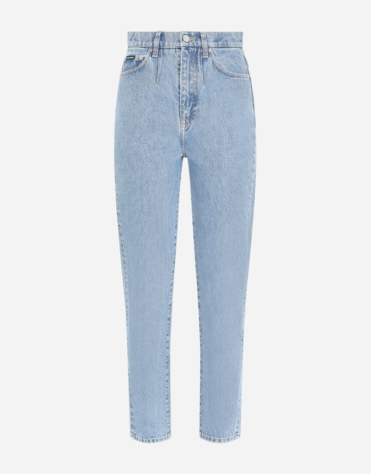 Light blue denim jeans - 3