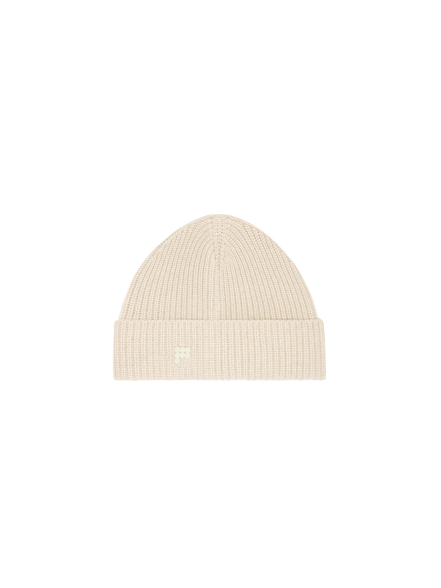DNA Recycled Cashmere Beanie - Ecru Ivory - 1