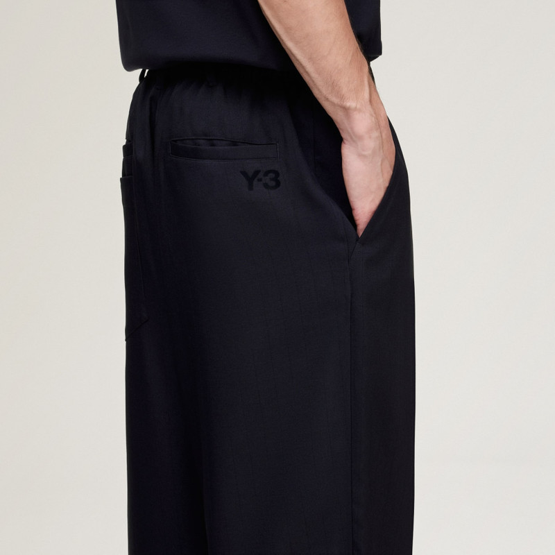Y-3 SPORT UNIFORM PINSTRIPE TRACK PANTS 8