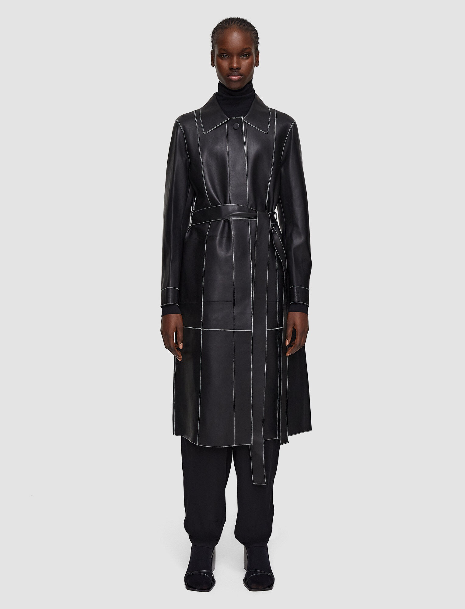 Bonded Leather Lancry Coat - 3