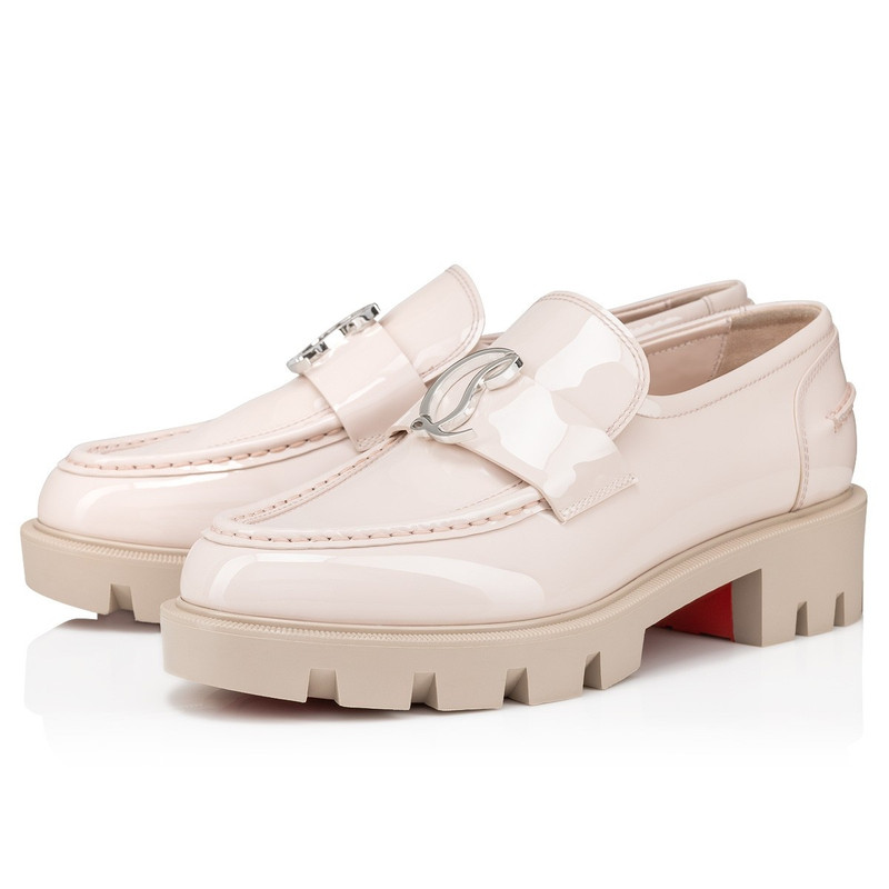 Christian Louboutin CL Moc Lug Beige outlook