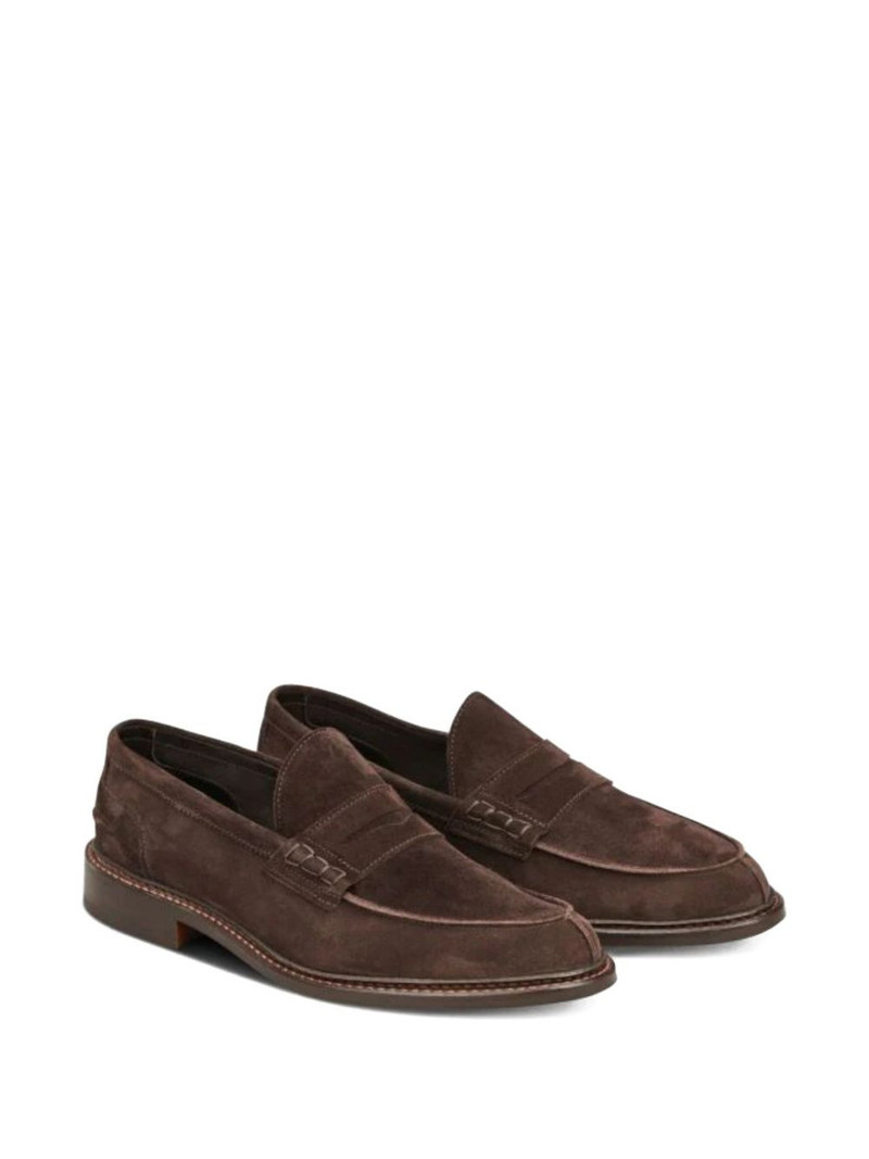 Tricker's Adam suede loafers outlook