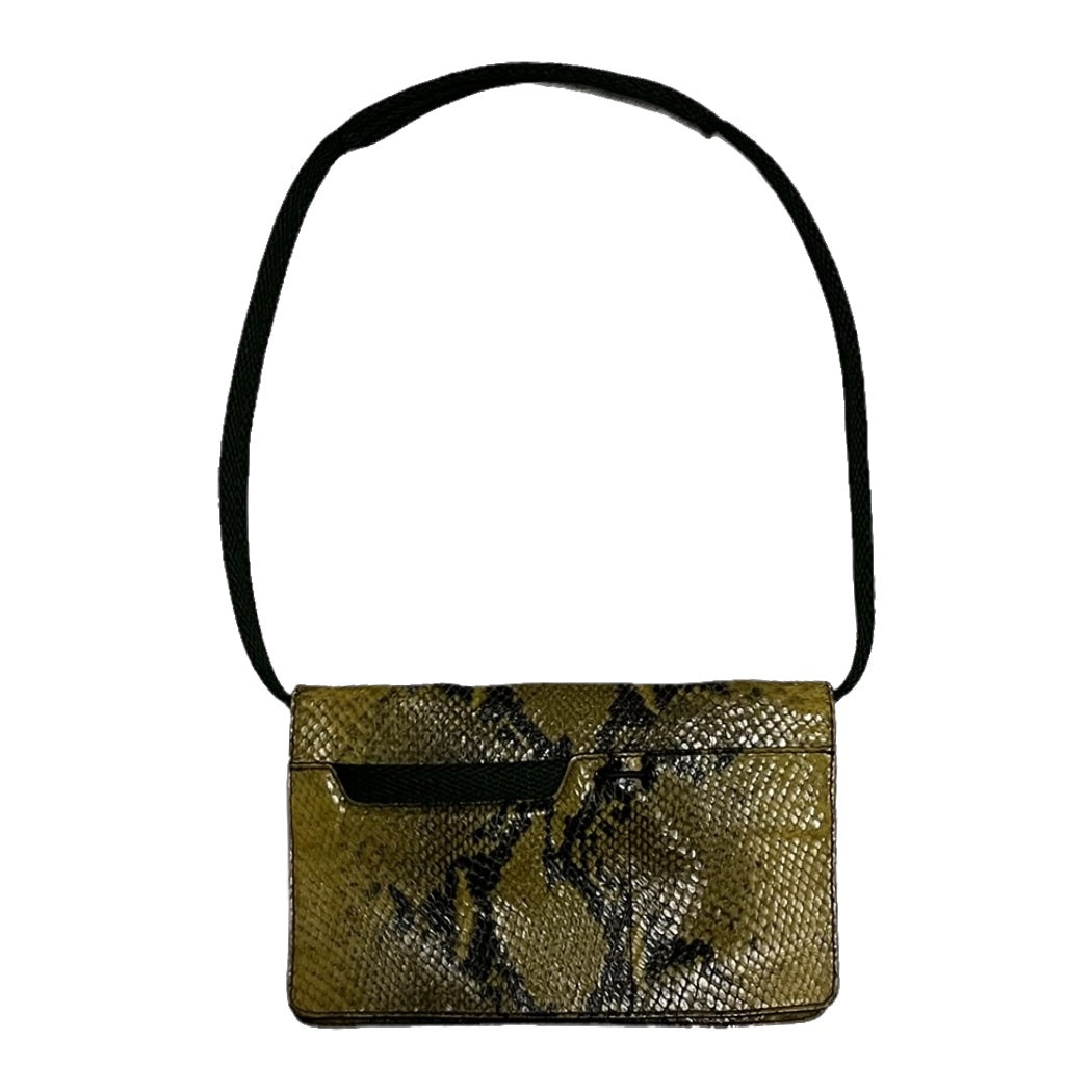 MIU MIU Fall Winter 1999 Python Mesh Hand Bag - 1