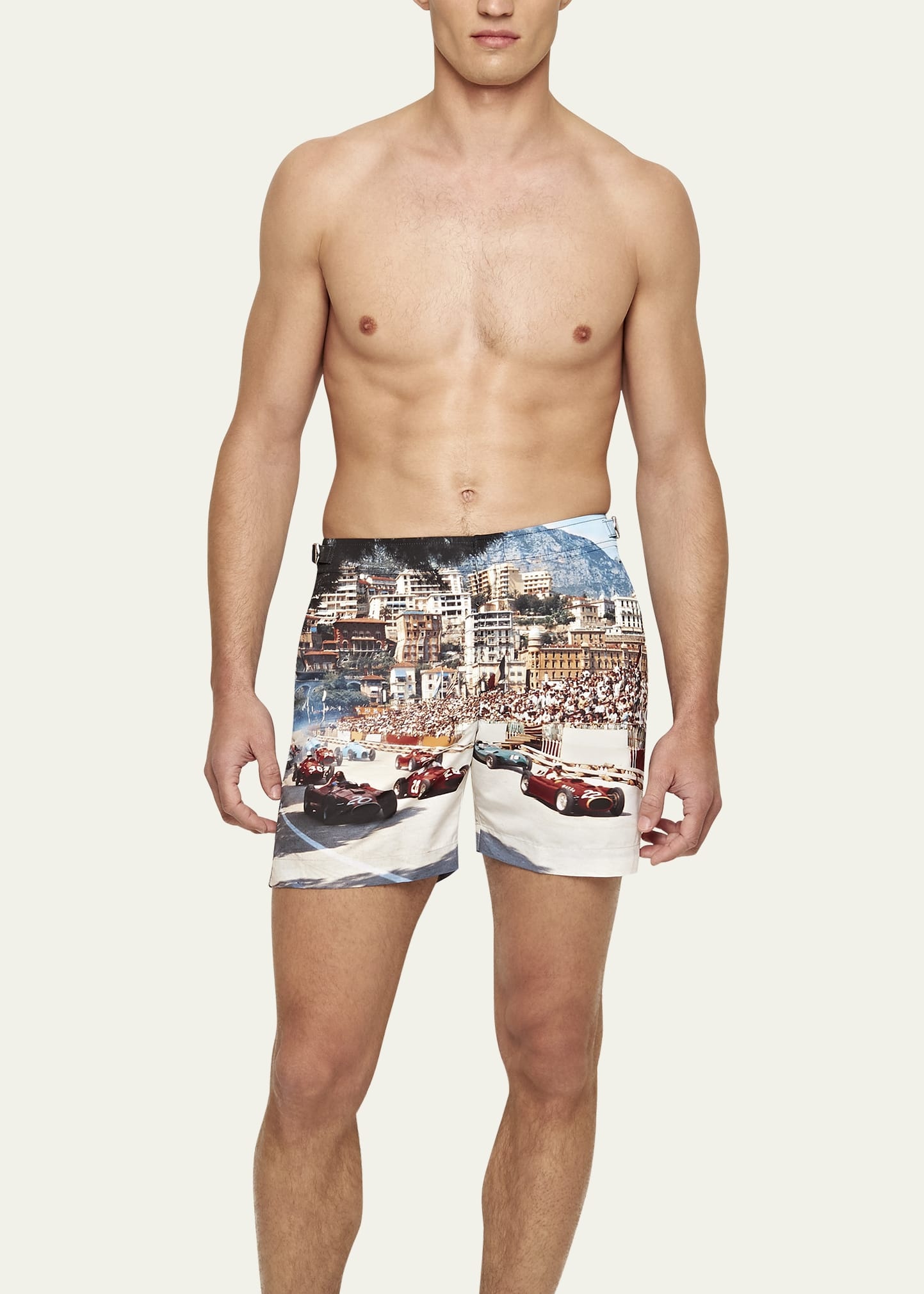 Men's Bulldog Photographic Swim Shorts - 2
