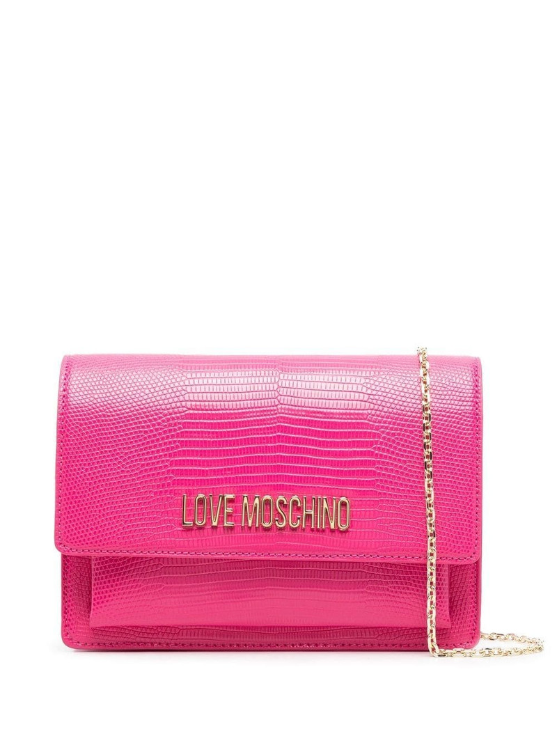 logo-plaque satchel bag 1