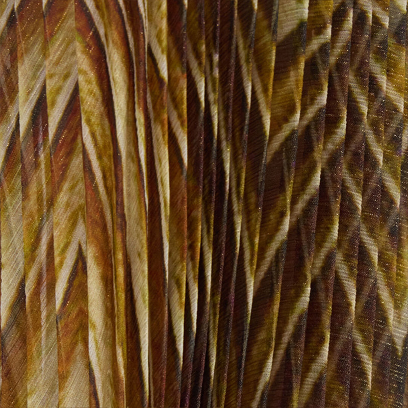 Flared Trousers with Ray Of Gold Print 5