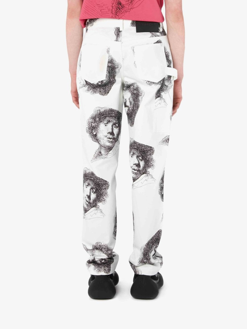 REMBRANDT ALL OVER PRINT TROUSERS 3