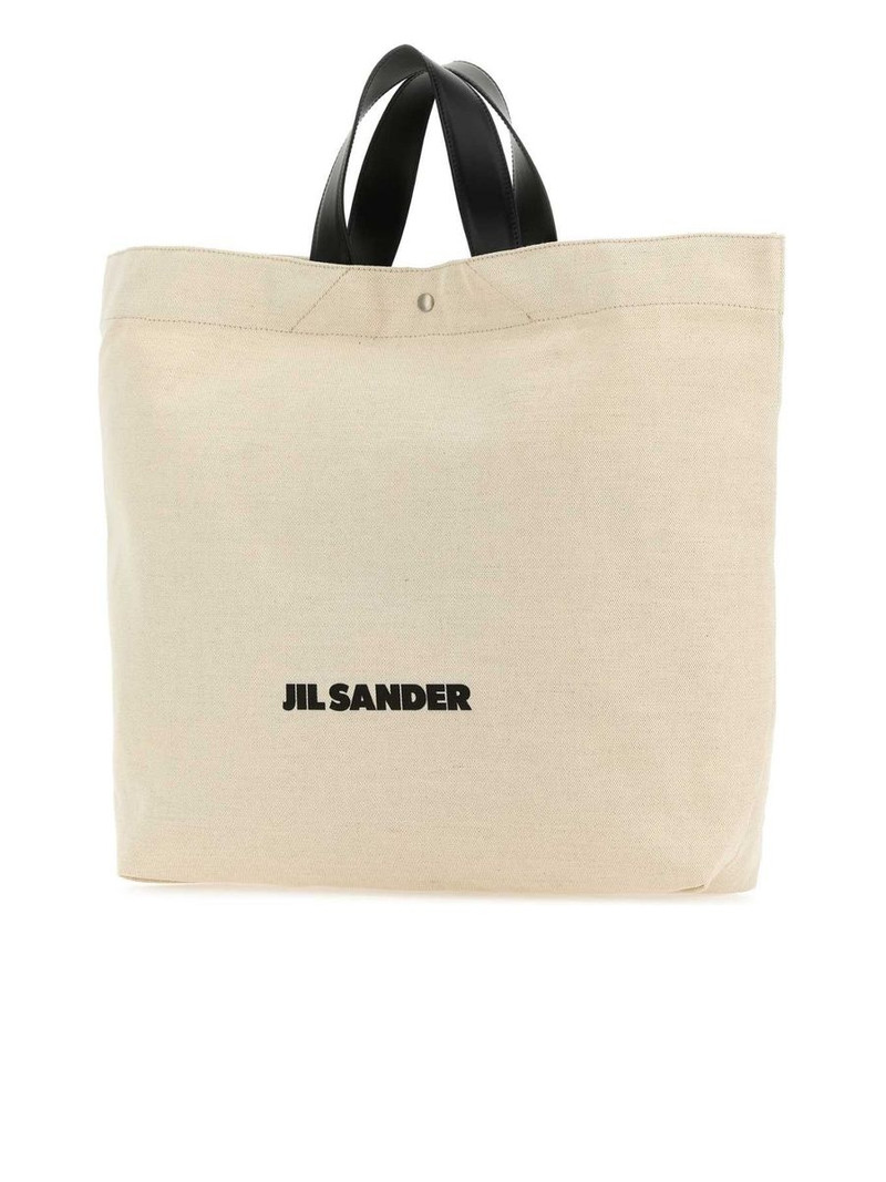 Jil Sander Canvas Flat Shopping Bag outlook