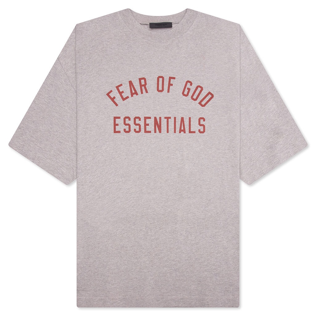 JERSEY CREWNECK TEE - DARK HEATHER - 1