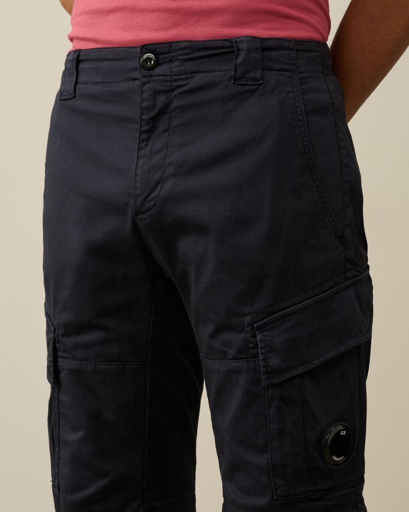 Stretch Sateen Cargo Shorts 4