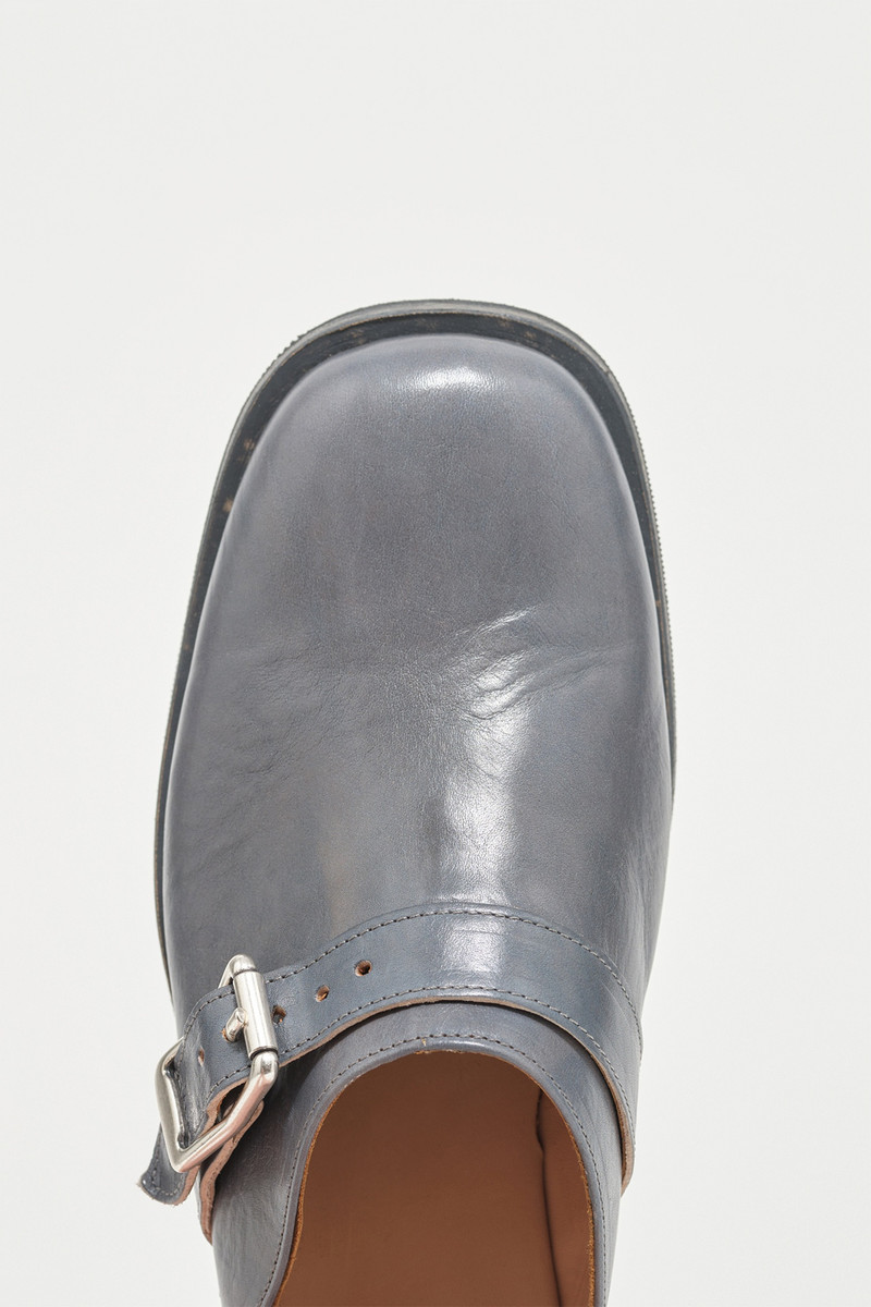 Our Legacy Camion Mule Deep Sky Leather outlook