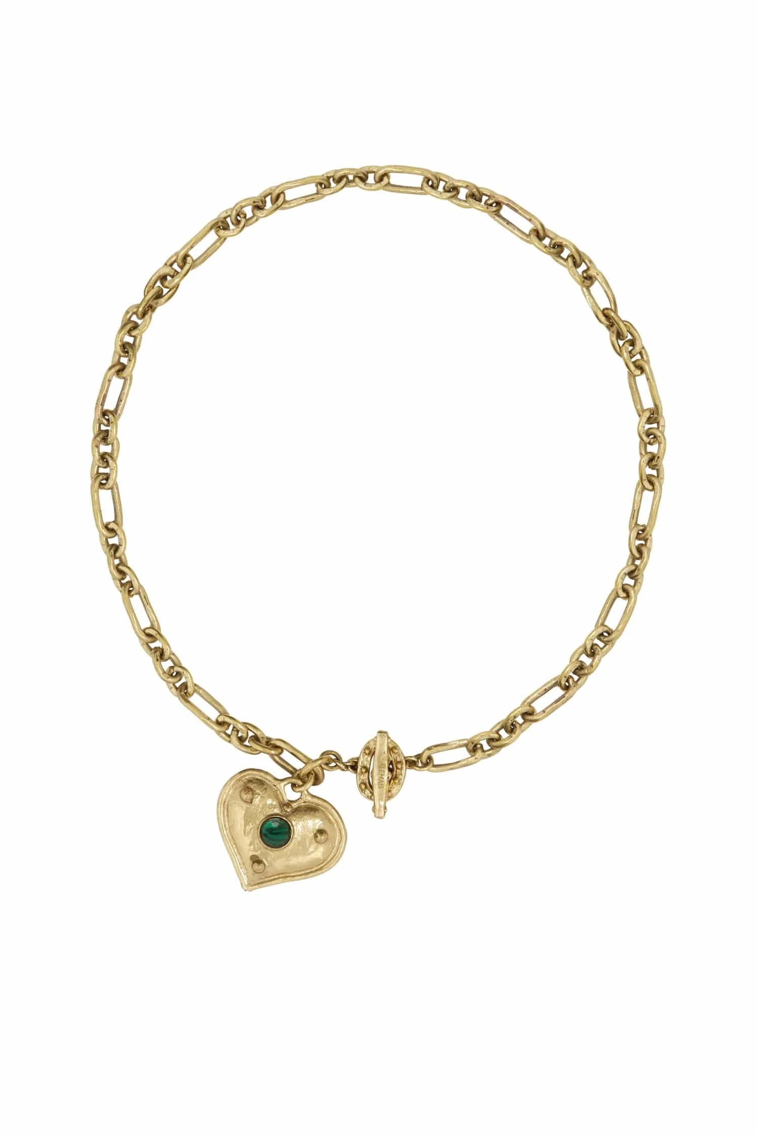 Jem Heart Charm Necklace - 1