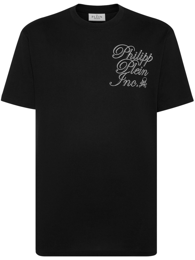 logo-print cotton T-shirt 1