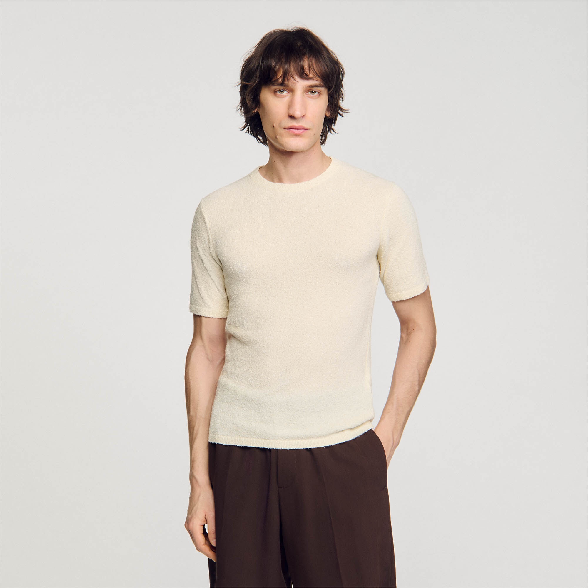 TERRY KNIT T-SHIRT - 5