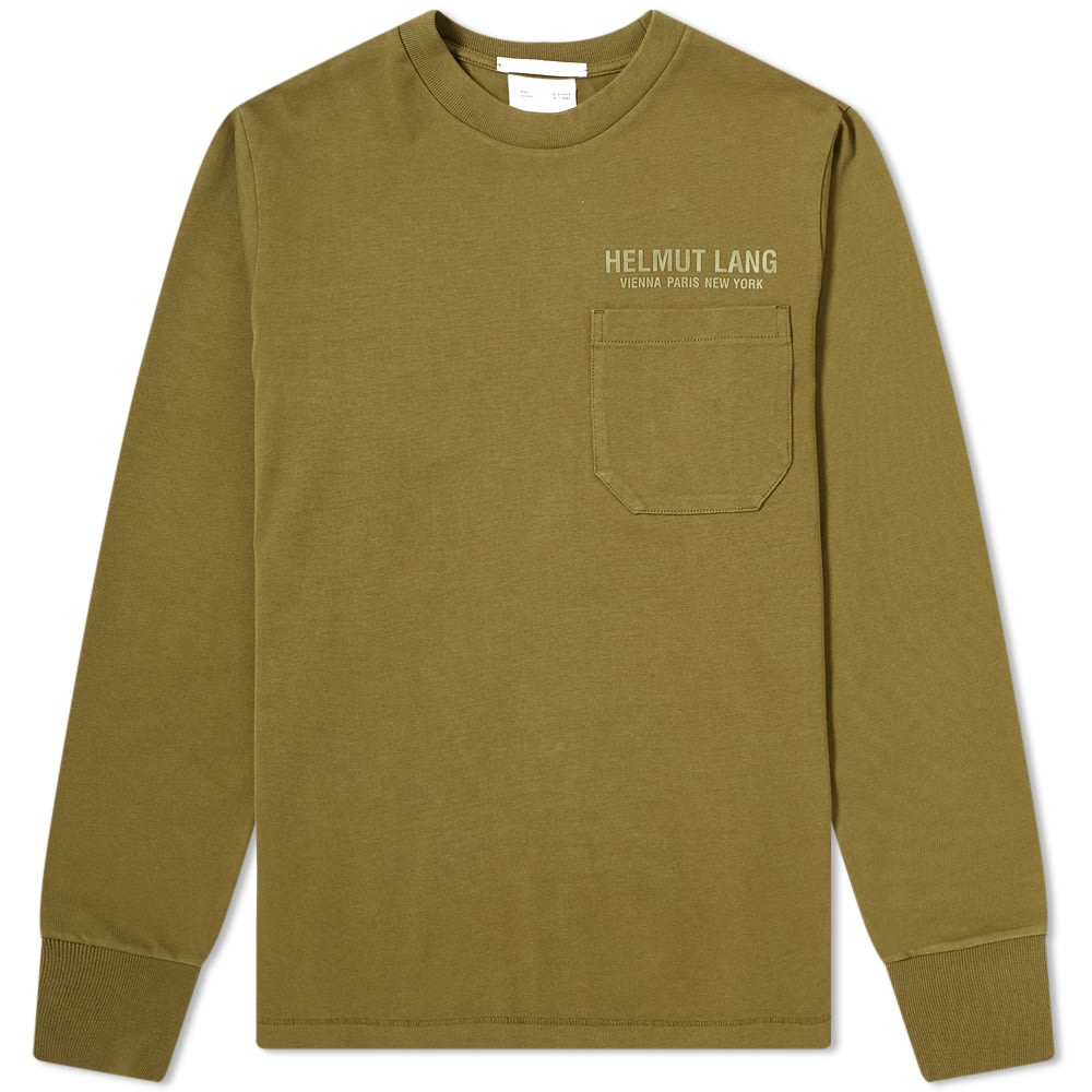 Helmut Lang Long Sleeve Pocket Tee - 1