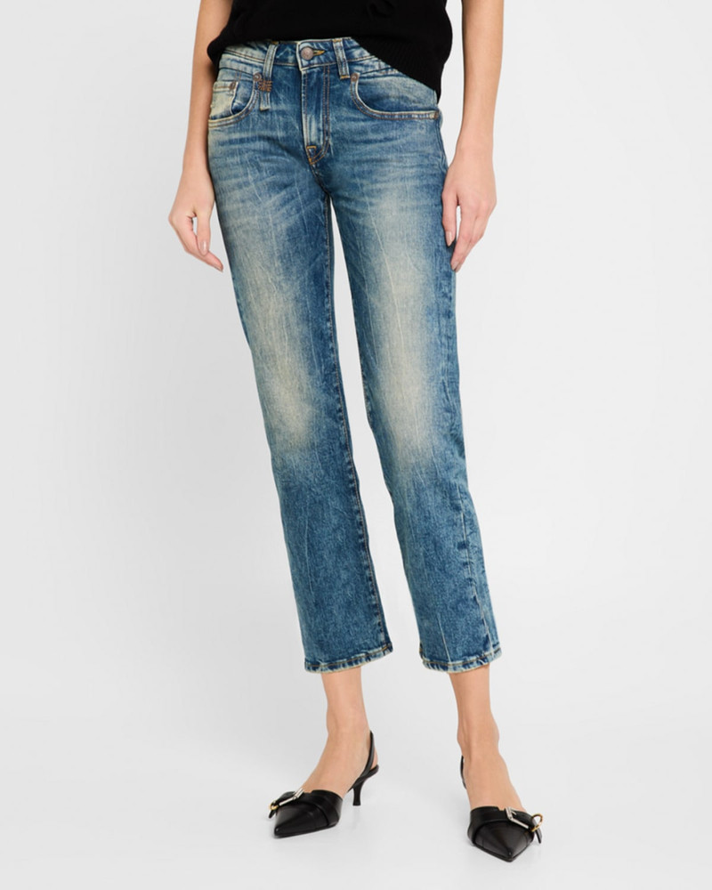 Boy Straight Cropped Jeans 4