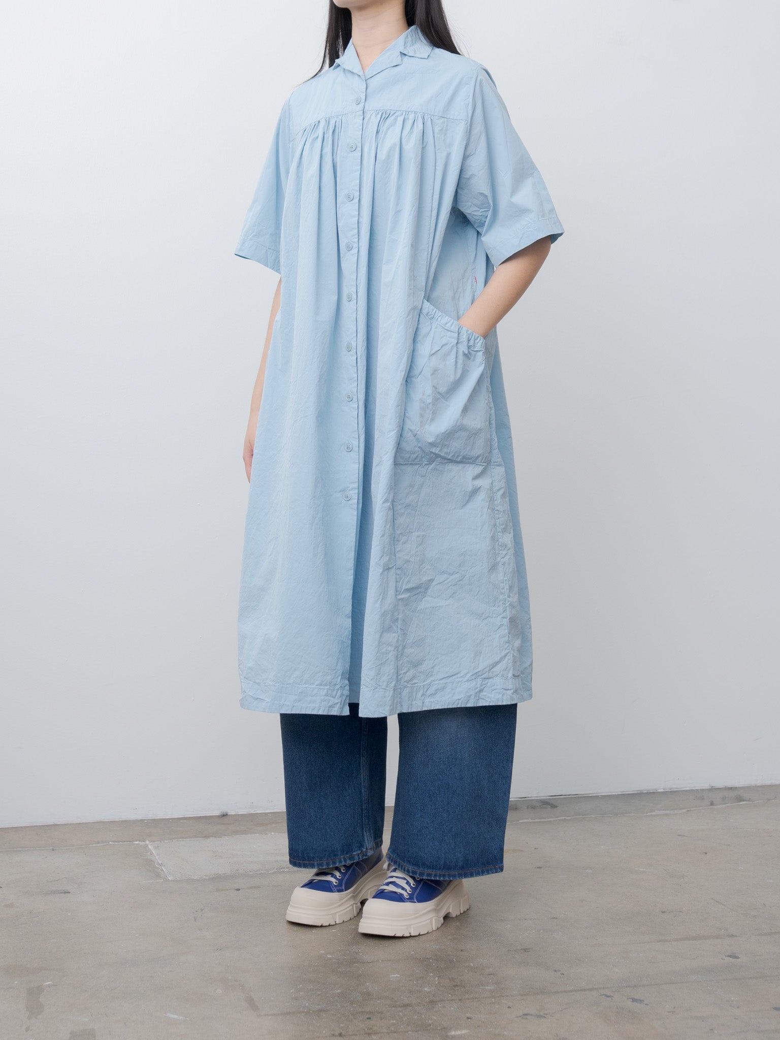 Rythme Dress TAFFETA - Sky Blue - 2