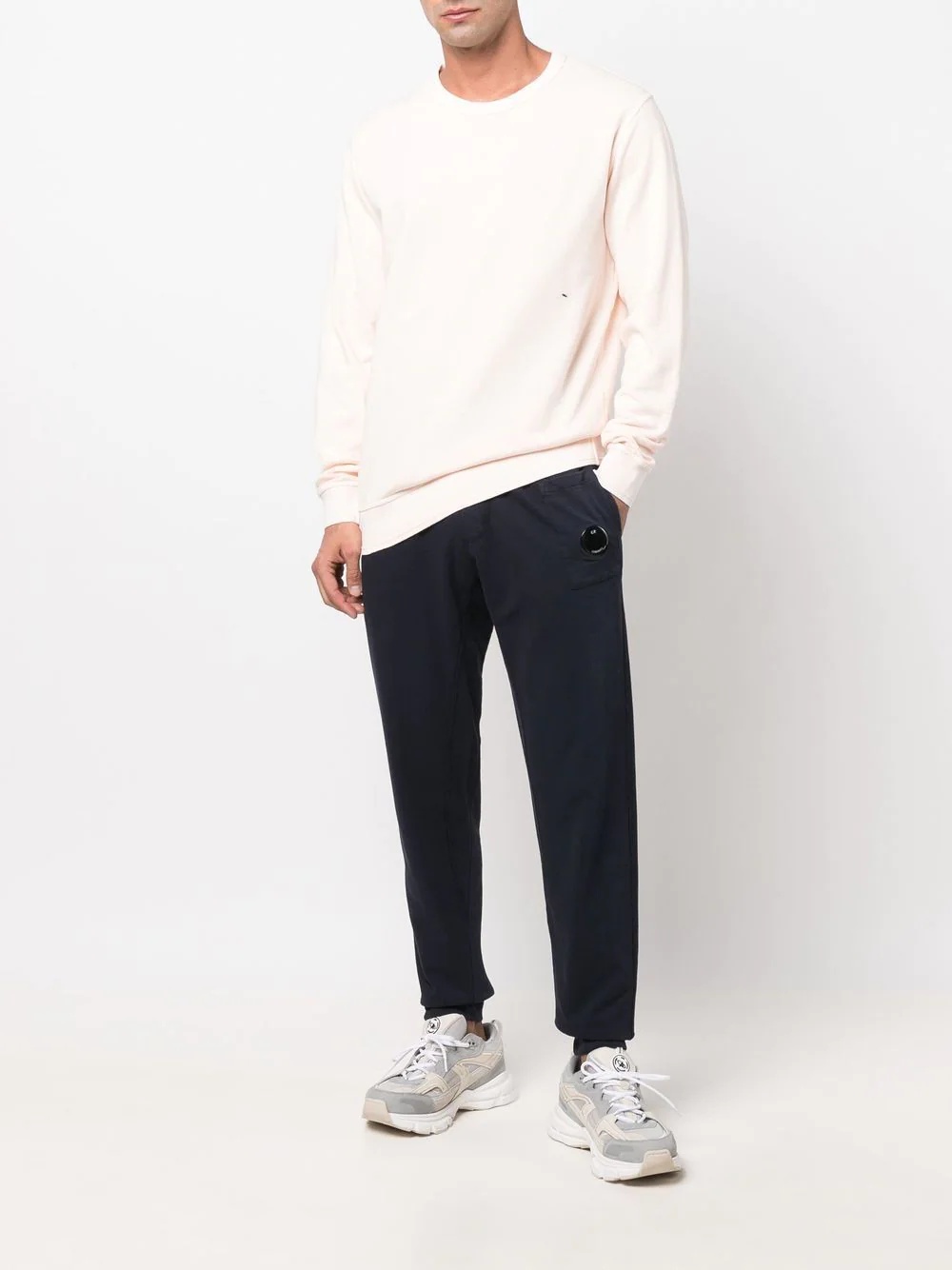 round-neck long-sleeve sweatshirt - 2