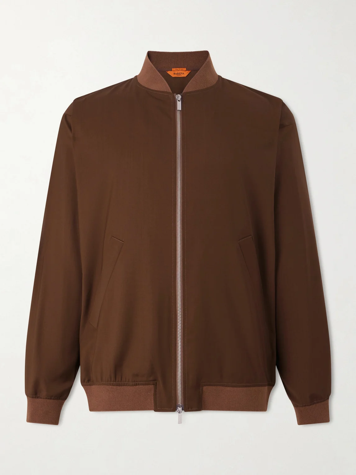 Gabier Virgin Wool Bomber Jacket - 1
