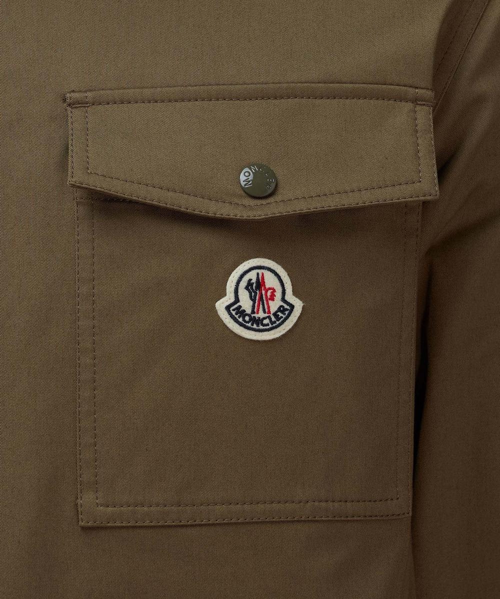 Canvas zipped overshirt - 4