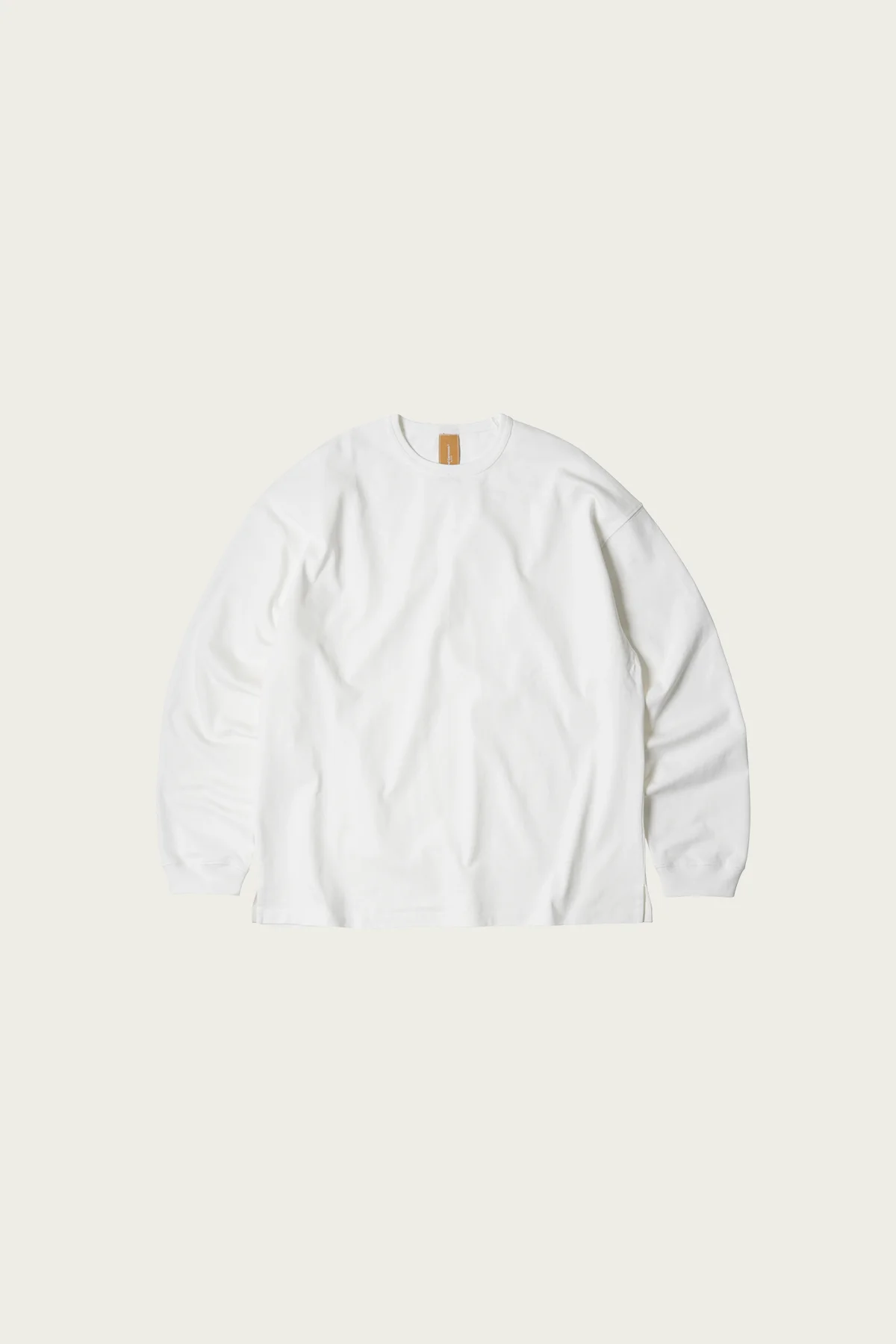 OG Double Rib L/S Tee - White - 1