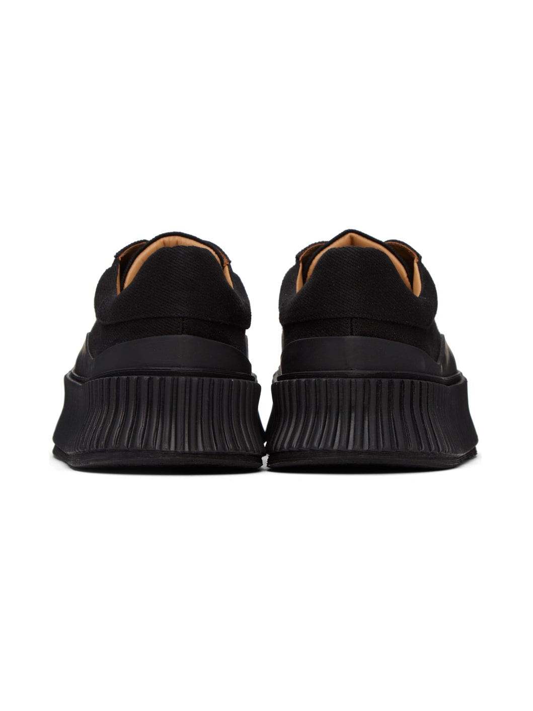 Black Platform Sneakers - 2
