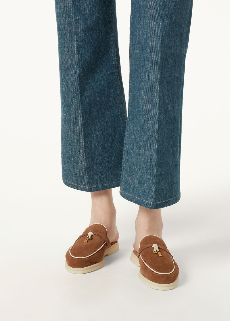 Loro Piana Charms Walk Babouche Loafer outlook