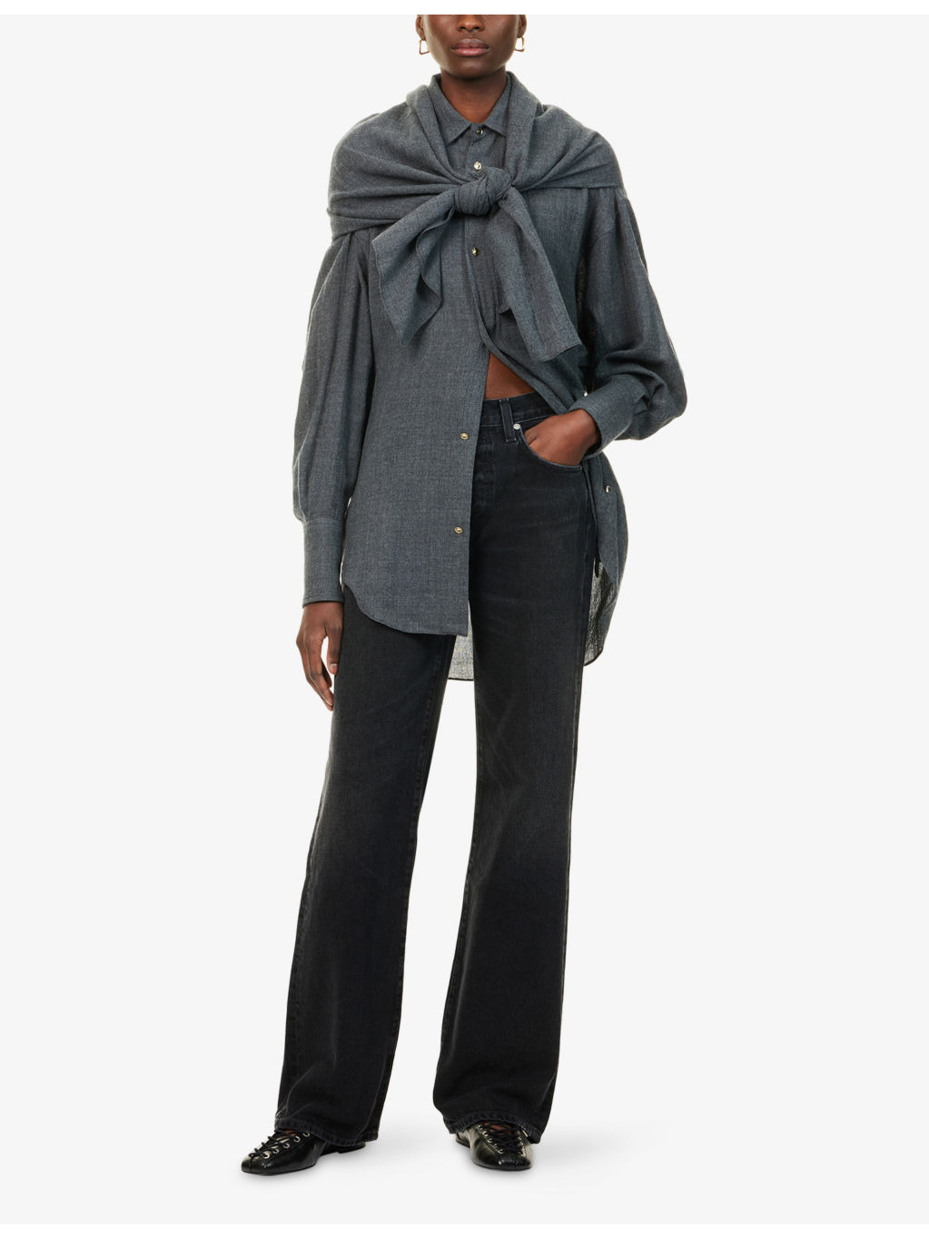 Annina Straight-Leg Denim Jeans - 2