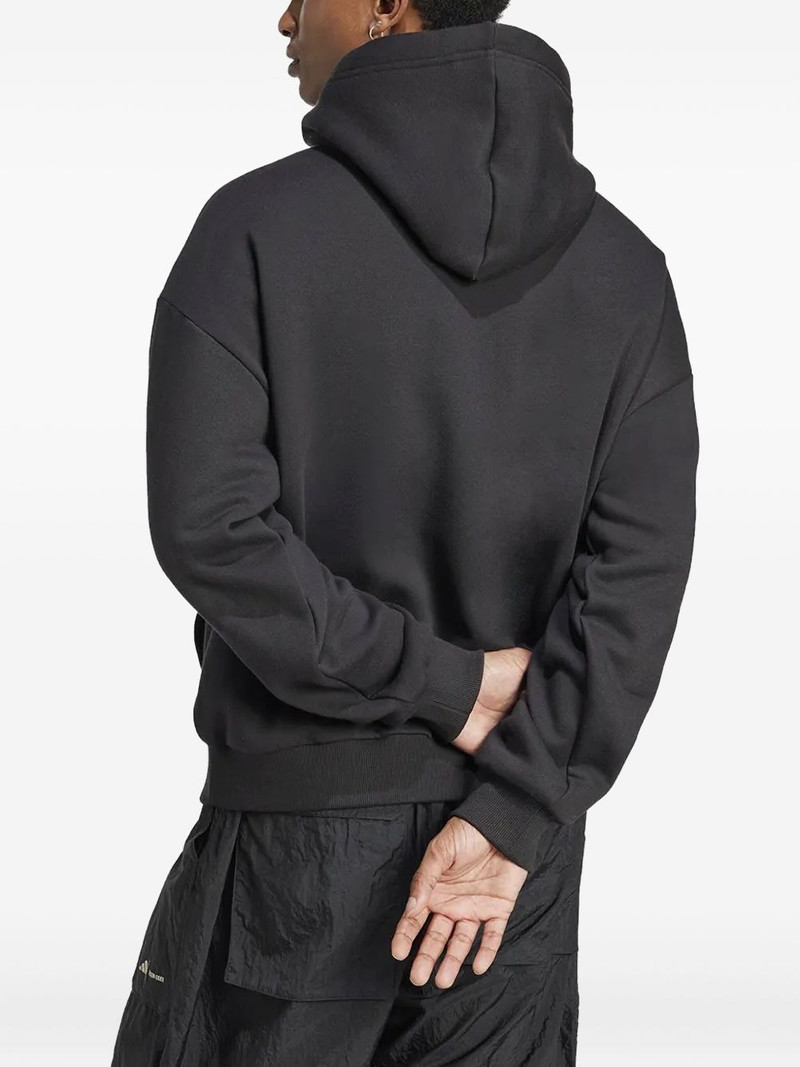 adidas x Moon Boot drop-shoulder hoodie outlook