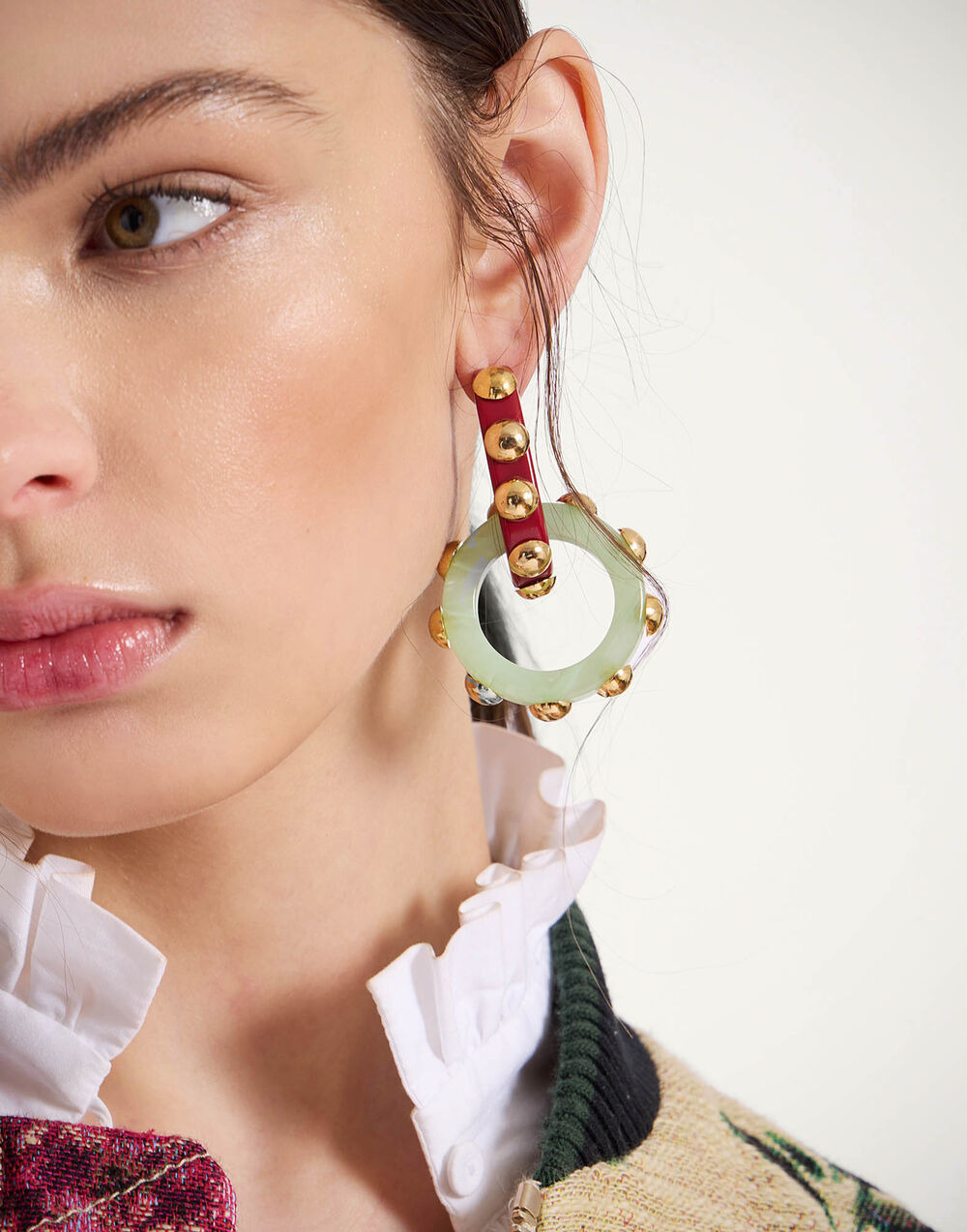 Double Hoop Earrings - 3