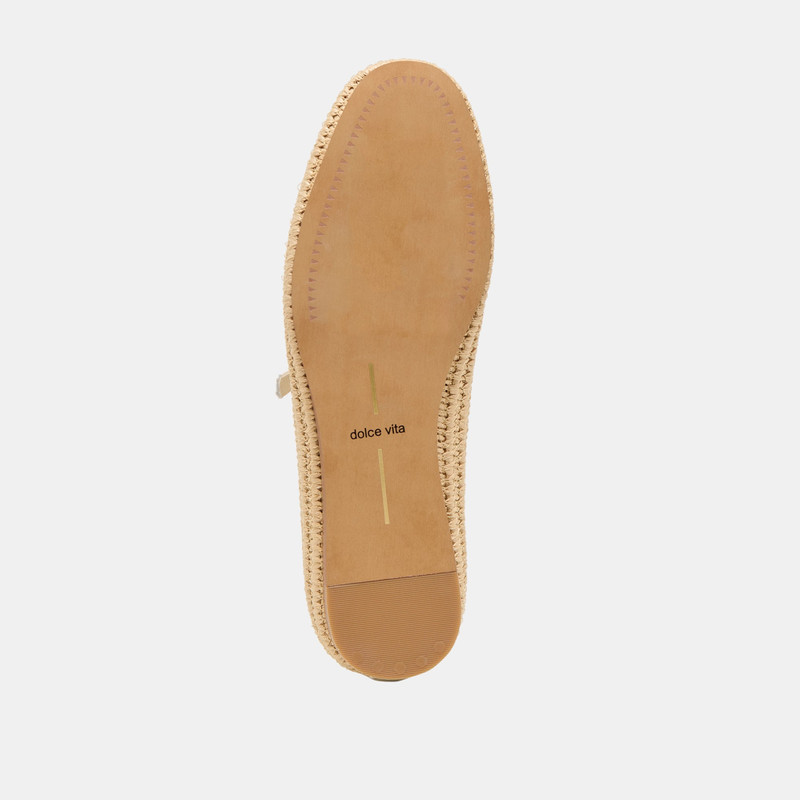 BETONY BALLET FLATS OFF WHITE LEATHER 9