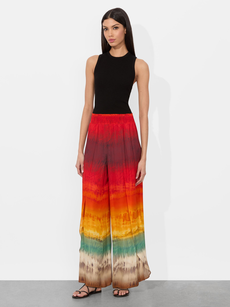 LARISSA OPEN PLEAT PANT 1