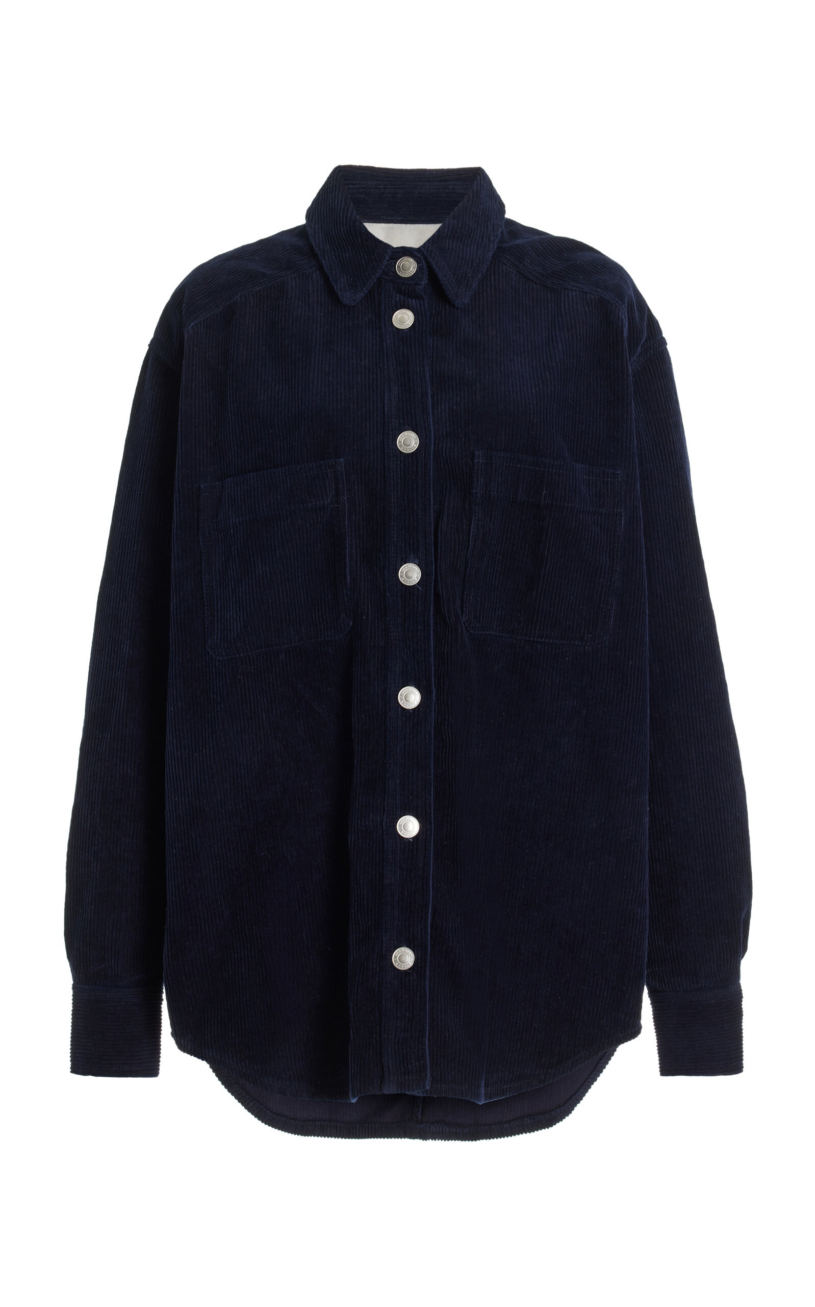 Randal Cotton-Linen Corduroy Jacket navy - 1
