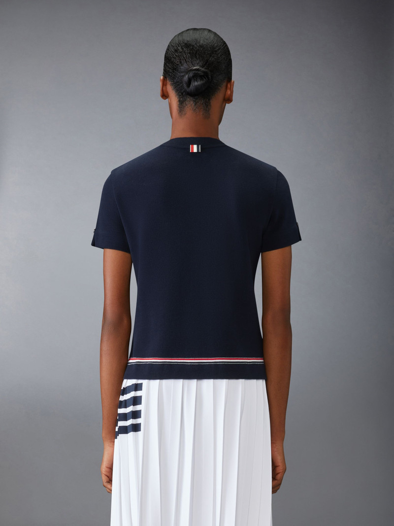 Thom Browne Cotton Pique Tee outlook