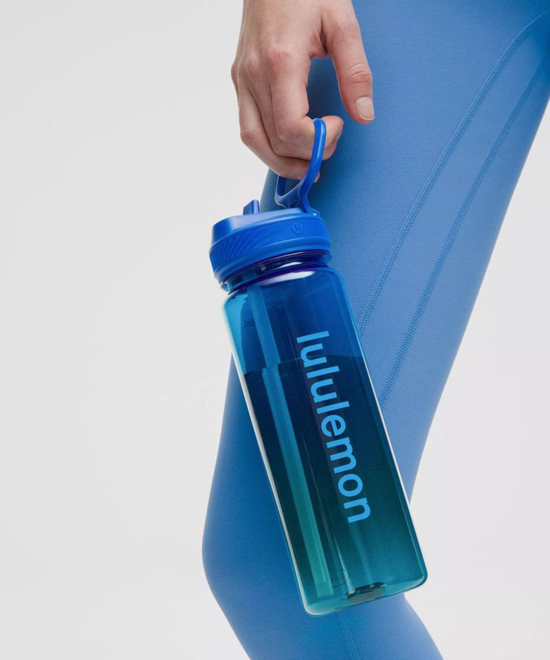 Back to Life Clear Bottle 24oz *Straw Lid 4