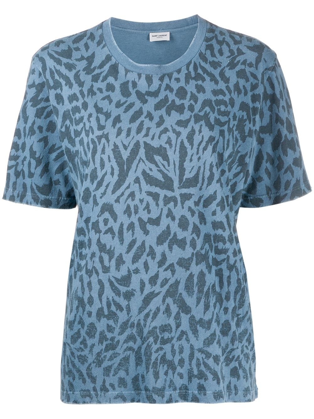 animal-print T-shirt - 1