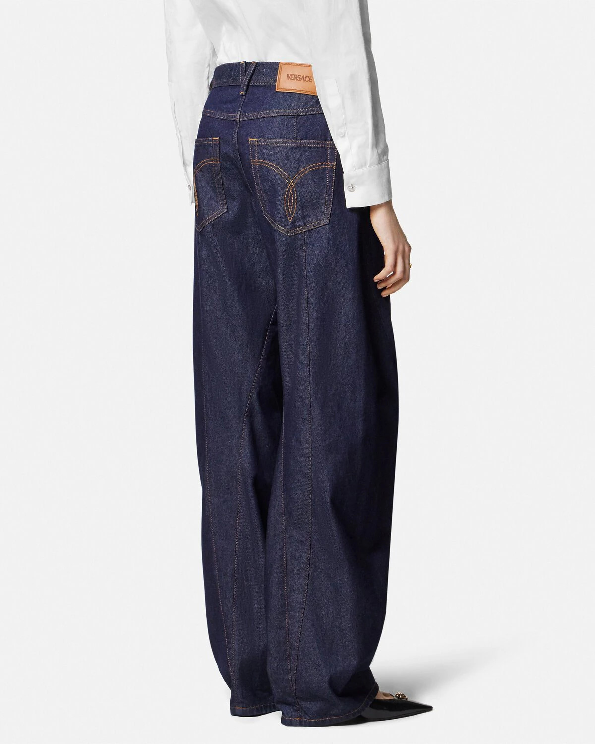 Twisted Baggy Jeans - 5