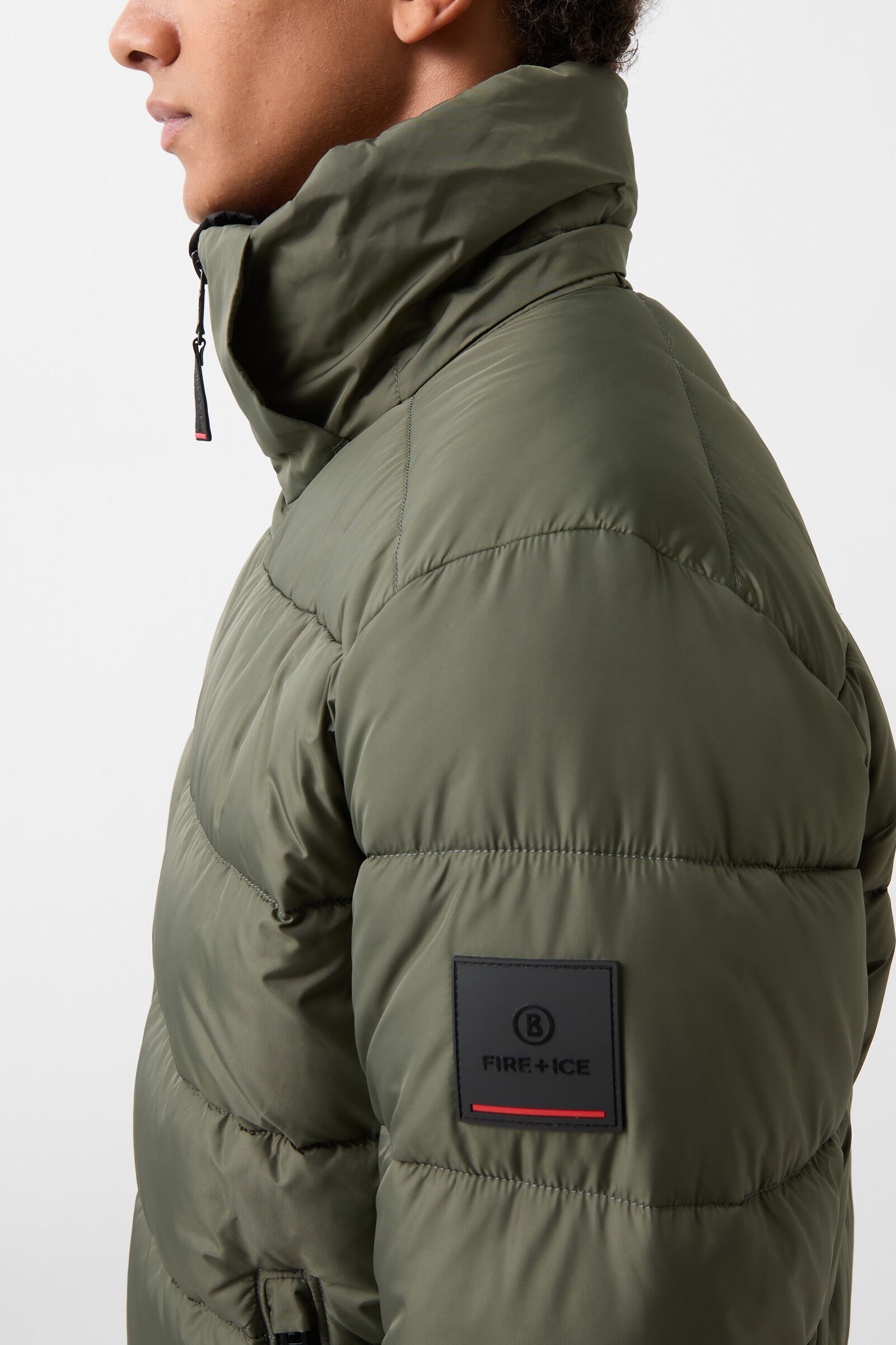 Luka Ski jacket in Olive green - 6