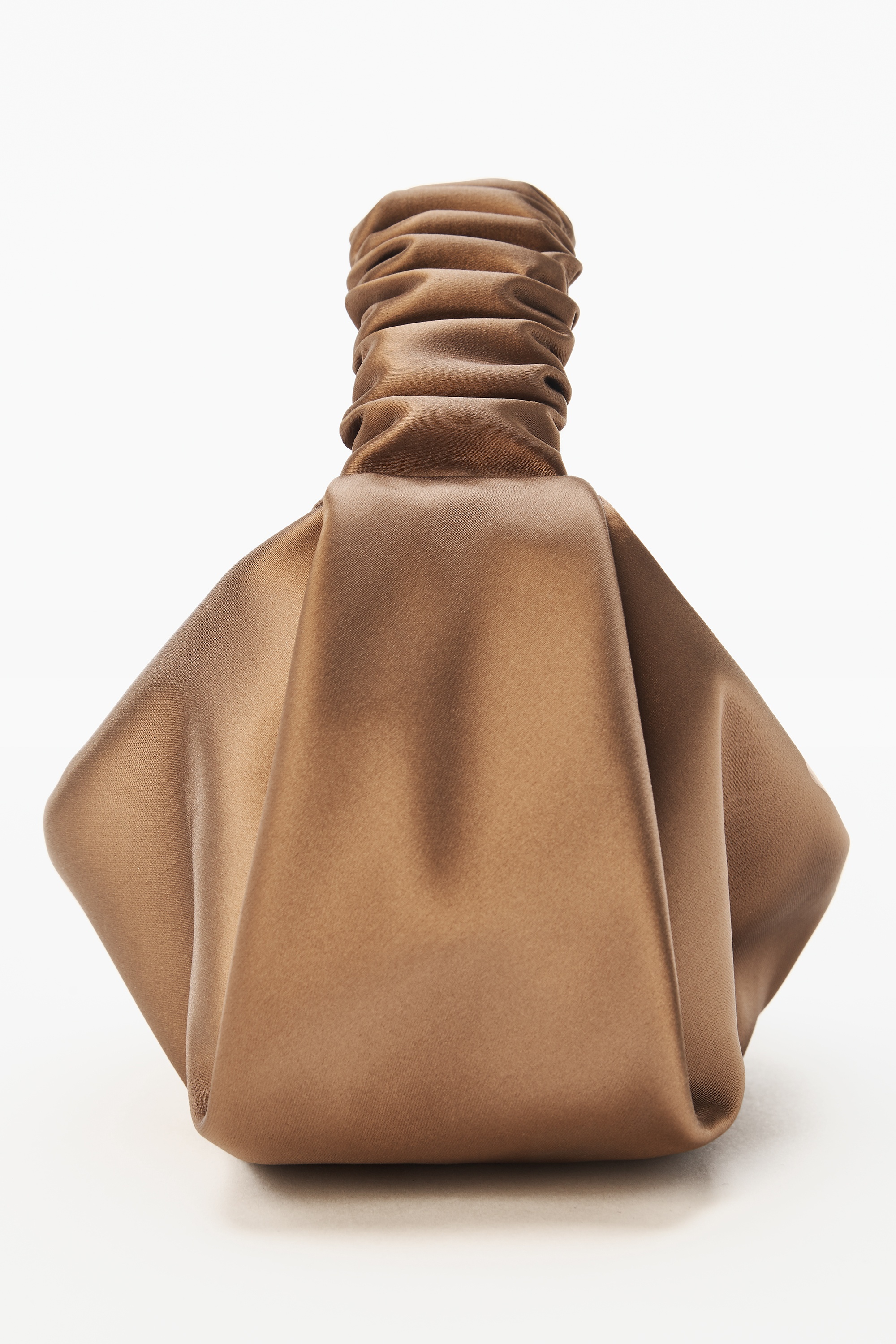 SCRUNCHIE MINI BAG IN SATIN - 3