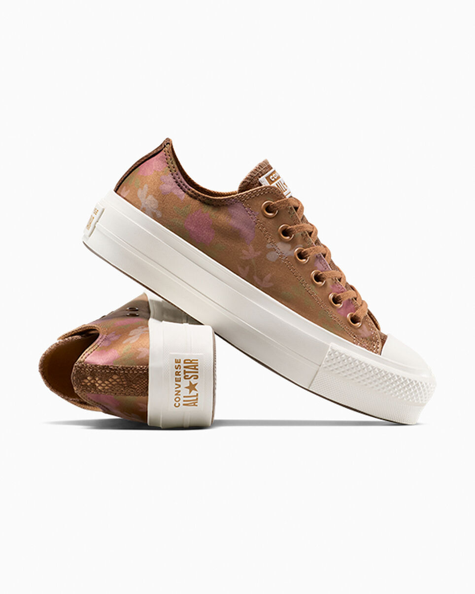 Chuck Taylor All Star Lift Platform Floral Satin - 6