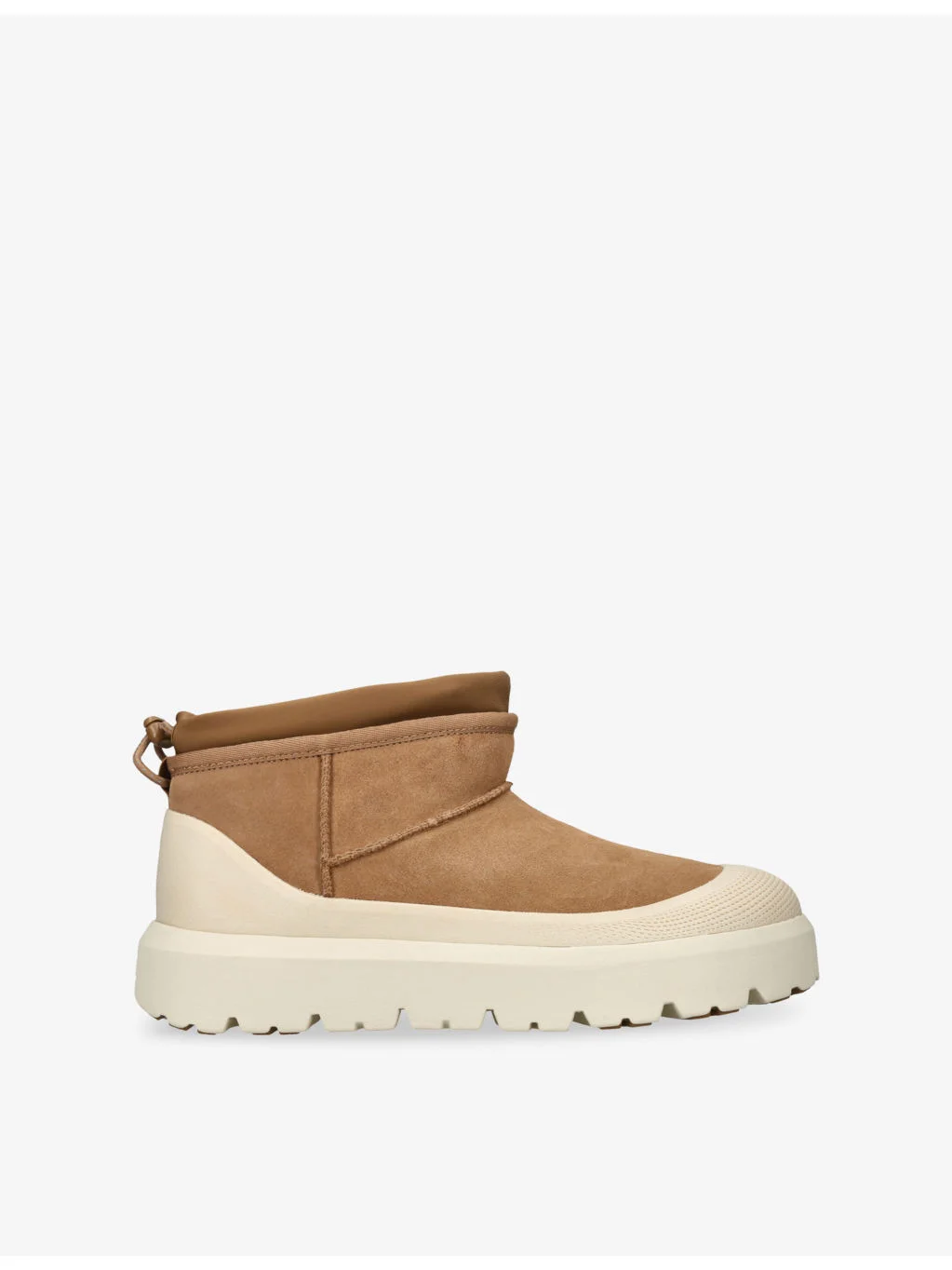 Ultra Mini Hybrid Suede Ankle Boots - 1