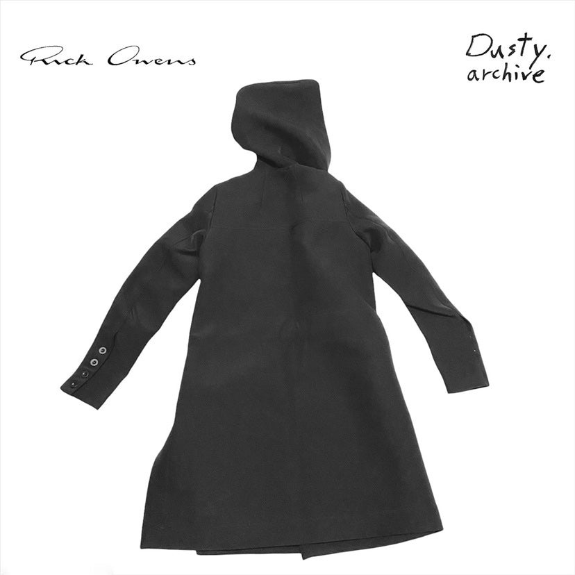 Rick owens fall 2016 sphinx double breasted hooded coat 38 - 5