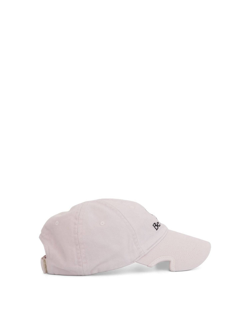 BALENCIAGA Be Different Cap in Ecru/Black outlook