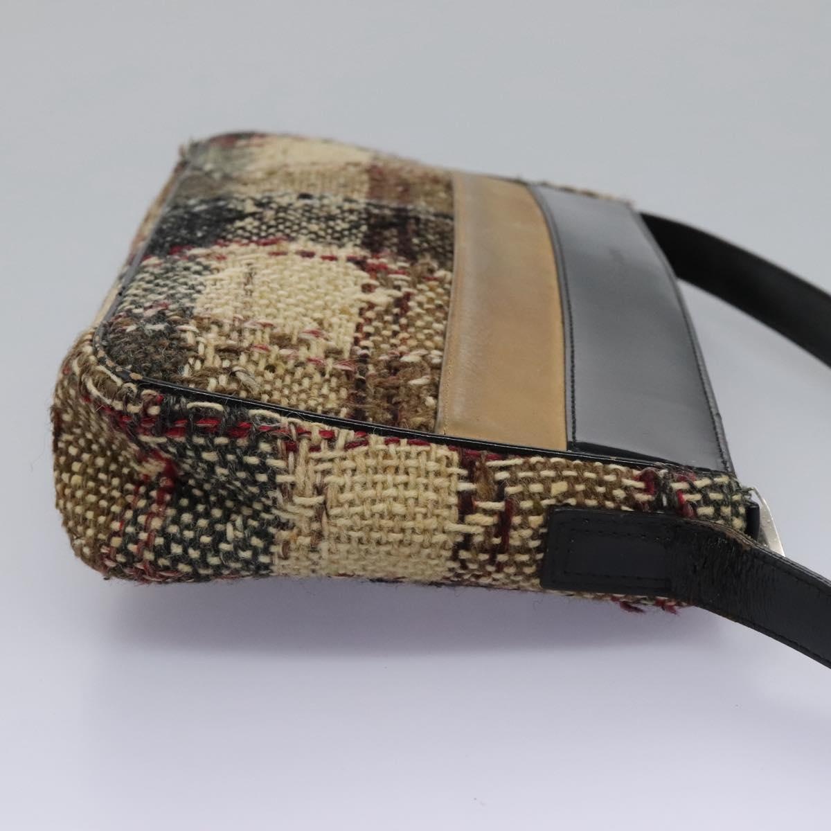 Burberry Nova Check Shoulder Bag Canvas Beige - 5